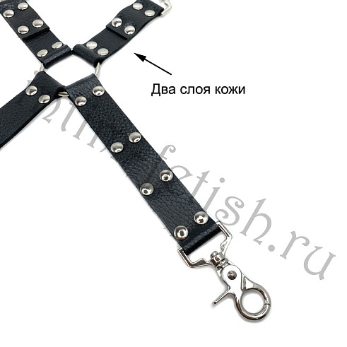 Крестообразная сцепка для наручников, наножников-ФК009, "Фетиш"