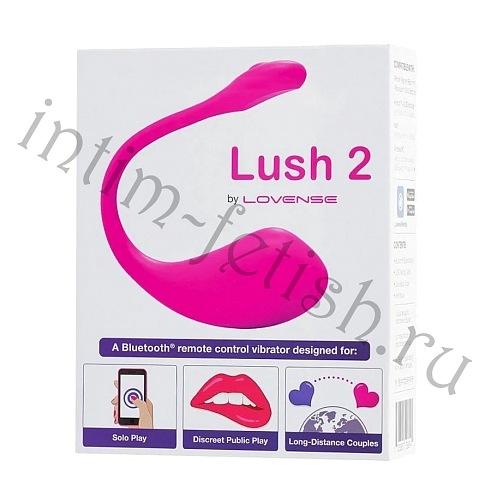 Виброяйцо с Bluetooth-управлением Lovense lush 2