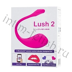 Виброяйцо с Bluetooth-управлением Lovense lush 2