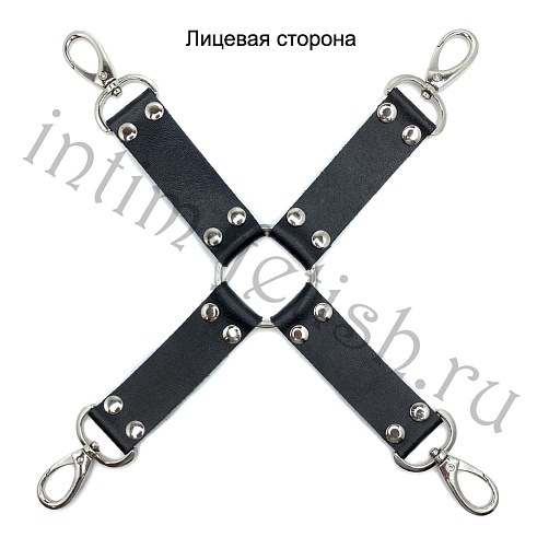 Крестообразная сцепка для наручников, наножников-ФК005, "Фетиш"