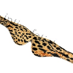 Леопардовая маска на липучке
