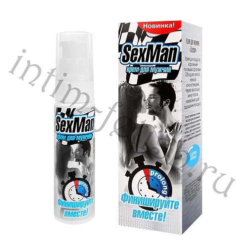 Пролонгирующий крем для мужчин SexMan 28гр.